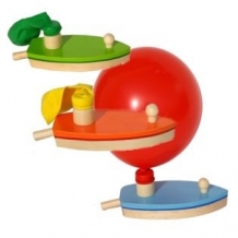 Houten Ballonbootje Kleur